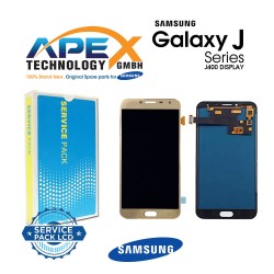 Samsung Galaxy J4 (SM-J400F) Display module LCD / Screen + Touch Gold GH97-22084B