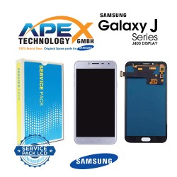 Samsung Galaxy J4 (SM-J400F) Display module LCD / Screen + Touch Lavender Gray  / Light Violet GH97-22084C