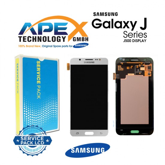 Samsung Galaxy J5 (SM-J500F) Display module LCD / Screen + Touch White GH97-17667A
