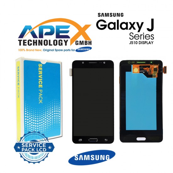 Samsung Galaxy J5 2016 (SM-J510F) Display module LCD / Screen + Touch Black GH97-19466B