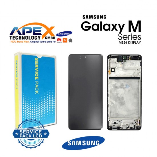 Samsung Galaxy M52 (SM-M526F 5G 21) Display module LCD / Screen + Touch Black GH82-27091A OR GH82-27094A OR GH82-27219A