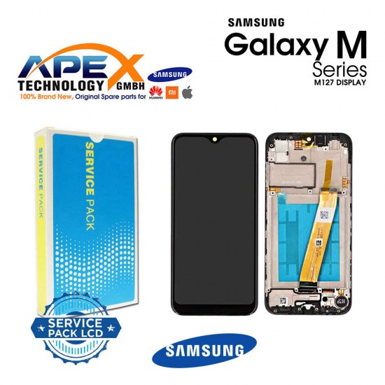 Samsung Galaxy M12 (SM-M127) Display module LCD / Screen + Touch +Btry GH82-25494A OR GH82-25495A
