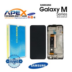 Samsung Galaxy SM-M135 (M13 4G 2022) (With Frame) Display module LCD / Screen + Touch - GH82-29132A OR GH82-29133A