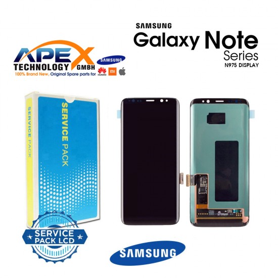 Samsung Galaxy Note 10 Plus ( SM-N975 2019 ) Display module LCD / Screen + Touch - No Frame - GH96-12728A