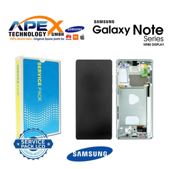 Samsung Galaxy SM-N980/N981 (NOTE20 2020) GREEN Display module LCD / Screen + Touch GH82-23495C OR GH82-23733C