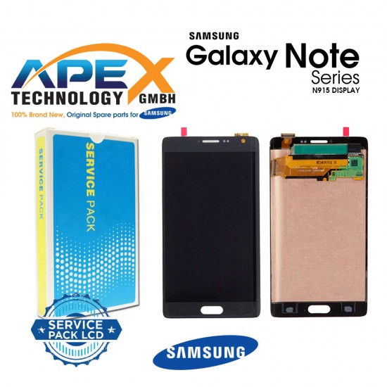 Samsung Galaxy Note Edge (N915) Display module LCD / Screen + Touch Black GH97-16636A