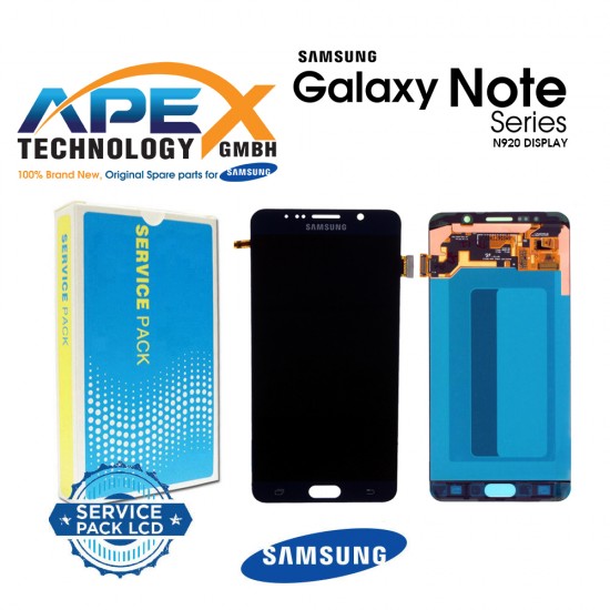Samsung Galaxy Note 5 (SM-N920) Display module LCD / Screen + Touch Black GH97-17755B