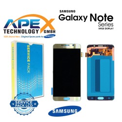 Samsung Galaxy Note 5 (SM-N920) Display module LCD / Screen + Touch Gold GH97-17755A