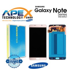 Samsung Galaxy Note 5 (SM-N920) Display module LCD / Screen + Touch rose Gold GH97-17755G