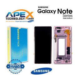 Samsung Galaxy Note 9 (SM-N960F) Display module LCD / Screen + Touch lavender Purple GH97-22269E OR GH97-22270E OR GH82-23737E