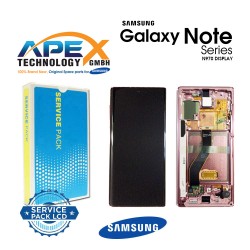Samsung SM-N970 Galaxy Note 10 Display module LCD / Screen + Touch - Aura Pink - GH82-20818F OR GH82-20817F