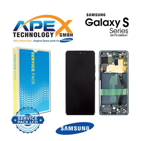 Samsung Galaxy S10 Lite (SM-G770) Display module LCD / Screen + Touch Prism Black GH82-21672A