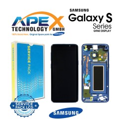 Samsung Galaxy S9 (SM-G960F) Display module LCD / Screen + Touch polaris Blue GH97-21696G OR GH97-21697G