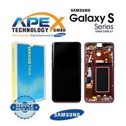 Samsung Galaxy S9 Plus (SM-G965F) Display module LCD / Screen + Touch lilac Purple GH97-21691F