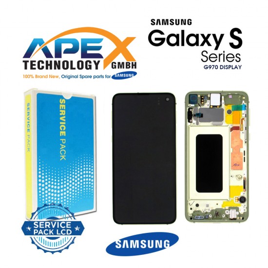 Samsung Galaxy S10e (SM-G970F) Display module LCD / Screen + Touch canary yellow GH82-18852G