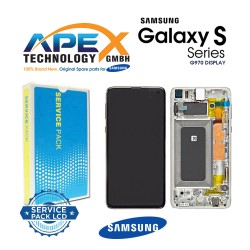 Samsung Galaxy S10e (SM-G970F) Display module LCD / Screen + Touch Prism Silver GH82-18852F