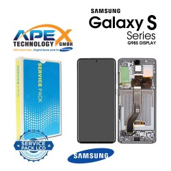 Samsung Galaxy S20 Plus 5G (SM-G986F) Display module LCD / Screen + Touch Cosmic Grey GH82-22145E OR GH82-22134E