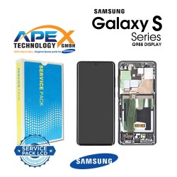 Samsung Galaxy S20 Ultra (SM-G988B) Display module LCD / Screen + Touch Cosmic Black (No Camera) GH82-26032A OR GH82-26033A