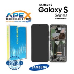 Samsung Galaxy S20 Ultra (SM-G988B) Display module LCD / Screen + Touch Flamingo White (No Camera) GH82-26032C OR GH82-26033C