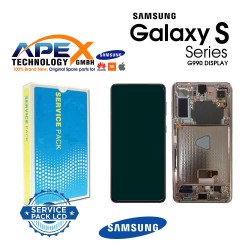 Samsung SM-G990B Galaxy S21 FE Display module LCD / Screen + Touch Violet GH82-26414D OR GH82-26420D OR GH82-26590D