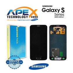 Samsung Galaxy S5 Mini (SM-G800F) Display module LCD / Screen + Touch Black GH97-16147A