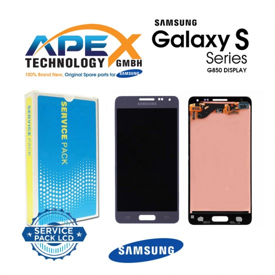 Samsung Galaxy Alpha (G850F) Display module LCD / Screen + Touch Blue GH97-16386C