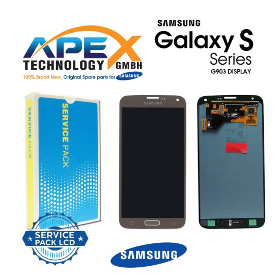 Samsung Galaxy S5 Neo (SM-G903F) Display module LCD / Screen + Touch Gold GH97-17787B