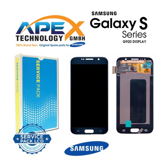 Samsung Galaxy S6 (SM-G920F) Display module LCD / Screen + Touch Black GH97-17260A