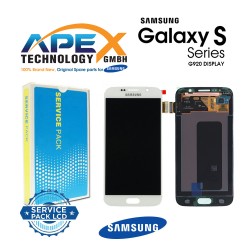 Samsung Galaxy S6 (SM-G920F) Display module LCD / Screen + Touch White GH97-17260B