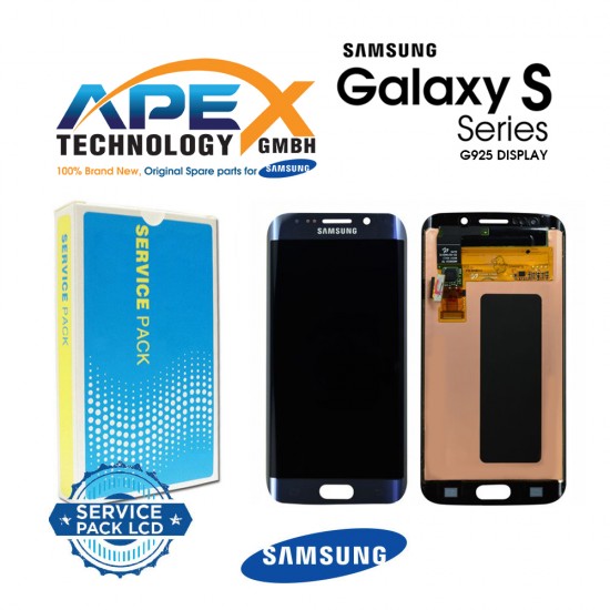 Samsung Galaxy S6 Edge (SM-G925F) Display module LCD / Screen + Touch Black GH97-17162A