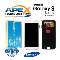 Samsung Galaxy S7 (SM-G930F) Display module LCD / Screen + Touch White GH97-18523D