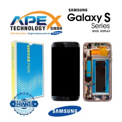 Samsung Galaxy S7 Edge (SM-G935F) Display module LCD / Screen + Touch Coral Blue GH97-18533G