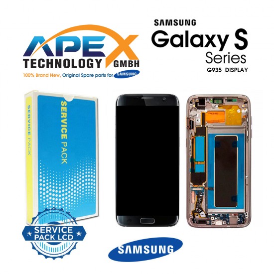 Samsung Galaxy S7 Edge (SM-G935F) Display module LCD / Screen + Touch Black GH97-18533A OR GH97-18594A OR GH97-18767A