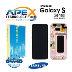 Samsung Galaxy S8 (SM-G950F) Display module LCD / Screen + Touch Pink GH97-20457E OR GH97-20458E OR GH97-20473E OR GH97-20629E
