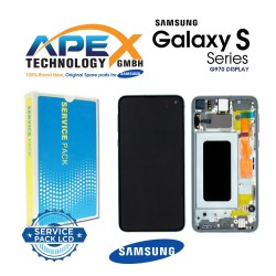 Samsung Galaxy S10e (SM-G970F) Display module LCD / Screen + Touch Prism Green GH82-18852E OR GH82-18836E