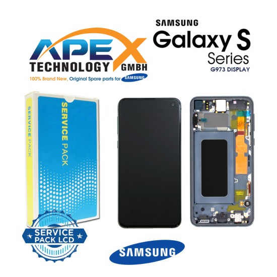 Samsung SM-G973 Galaxy S10 Display module LCD / Screen + Touch - Flamingo Pink - GH82-18850D OR GH82-18835D