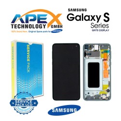 Samsung Galaxy S10 Plus (SM-G975F) Display module LCD / Screen + Touch Prism Green GH82-18849E