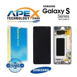 Samsung Galaxy S10 Plus (SM-G975F) Display module LCD / Screen + Touch Flamingo Pink GH82-18849D