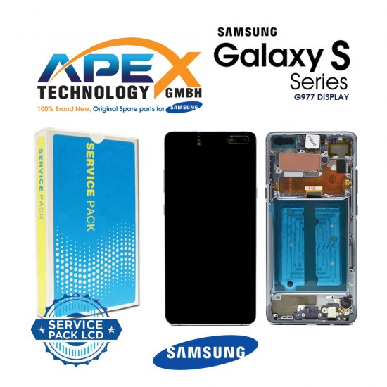 Samsung Galaxy S10 5G (SM-G977B) Lcd Display module LCD / Screen + Touch majestic Black GH82-20442B OR GH82-20567B