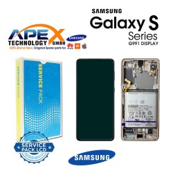 Samsung SM-G991 Galaxy S21 5G Display module LCD / Screen + Touch Phantom Violet + Btry GH82-24718B OR GH82-24716B