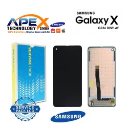 Samsung Galaxy Xcover 6 Pro 2022 (SM-G736) Black Display module LCD / Screen + Touch GH82-29187A OR GH82-29188A