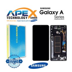 Samsung Galaxy A Qantum Display module LCD / Screen + Touch Prism Crush Black