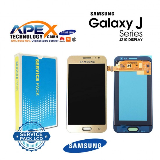 Samsung SM-J210 Galaxy J2 Pro Display module LCD / Screen + Touch - Gold - GH97-19123B