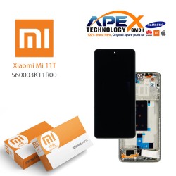 Xiaomi 11T / 11T Pro  (2021)  Display module LCD / Screen + Touch Silver 560003K11R00