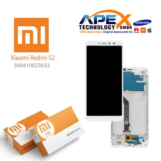 Xiaomi Redmi S2 (Redmi Y2) Display module LCD / Screen + Touch White (Service Pack) 560410023033