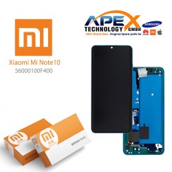 Xiaomi Mi Note 10 (M1910F4G) Mi Note 10 Pro (M1910F4S) Display module LCD / Screen + Touch Aurora Green 56000100F400