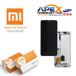 Xiaomi Mi Note 10 (M1910F4G) Mi Note 10 Pro (M1910F4S) Display module LCD / Screen + Touch glacier White 56000200F400