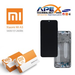 Xiaomi Mi A3 (M1906F9SH M1906F9SI) Display module LCD / Screen + Touch White 5603100090B6