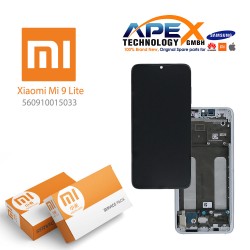 Xiaomi Mi 9 Lite Display module LCD / Screen + Touch pearl White (Service Pack) 560910015033