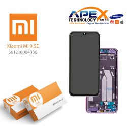 Xiaomi Mi 9 SE (M1903F2G) Display module LCD / Screen + Touch Violet 5612100040B6